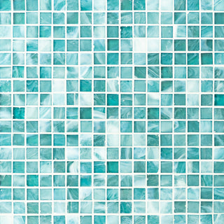 5/8″x 5/8″ Straight Set - Teal Swirly blend