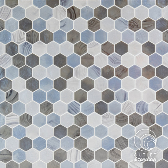 1-5/8” Hexagon in Haven Blend 1-5/8” Hexagon in Haven Blend