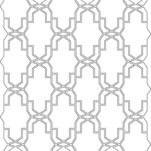 Kesh Pattern in Water-Jet Cut Art Glass