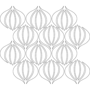 Lotus Pattern in Water-Jet Cut Art Glass