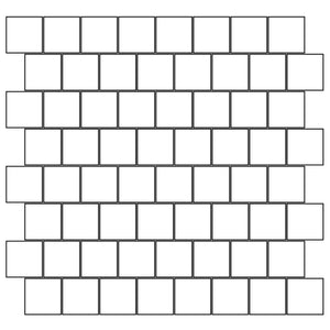7/8″ x 7/8″ Tile in all Cast Glass Colors (Straight or Offset)