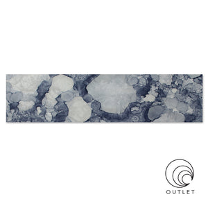 4” x 12” Art Glass Field Tile in Astral Antique Mirror