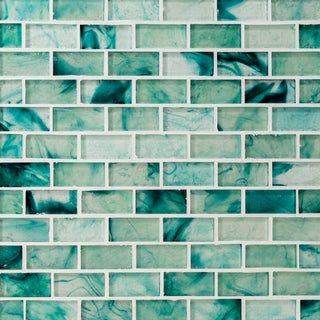 1x2 offset Light Sea Green blend