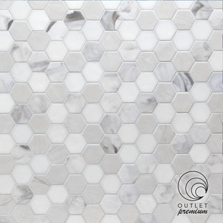 Hexagon in Glacier Blend