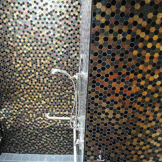 1 5/8” Hexagon Mosaic in Moroccan Desert