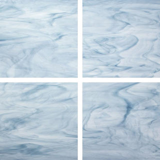 Colonial Blue Art Glass